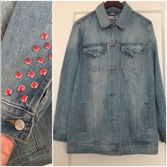 levi's longline trucker jacket